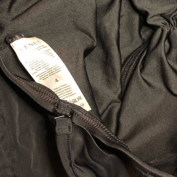 VENUS Black Ruffled One Piece Swimsuit size 4 - Picture 12 of 14